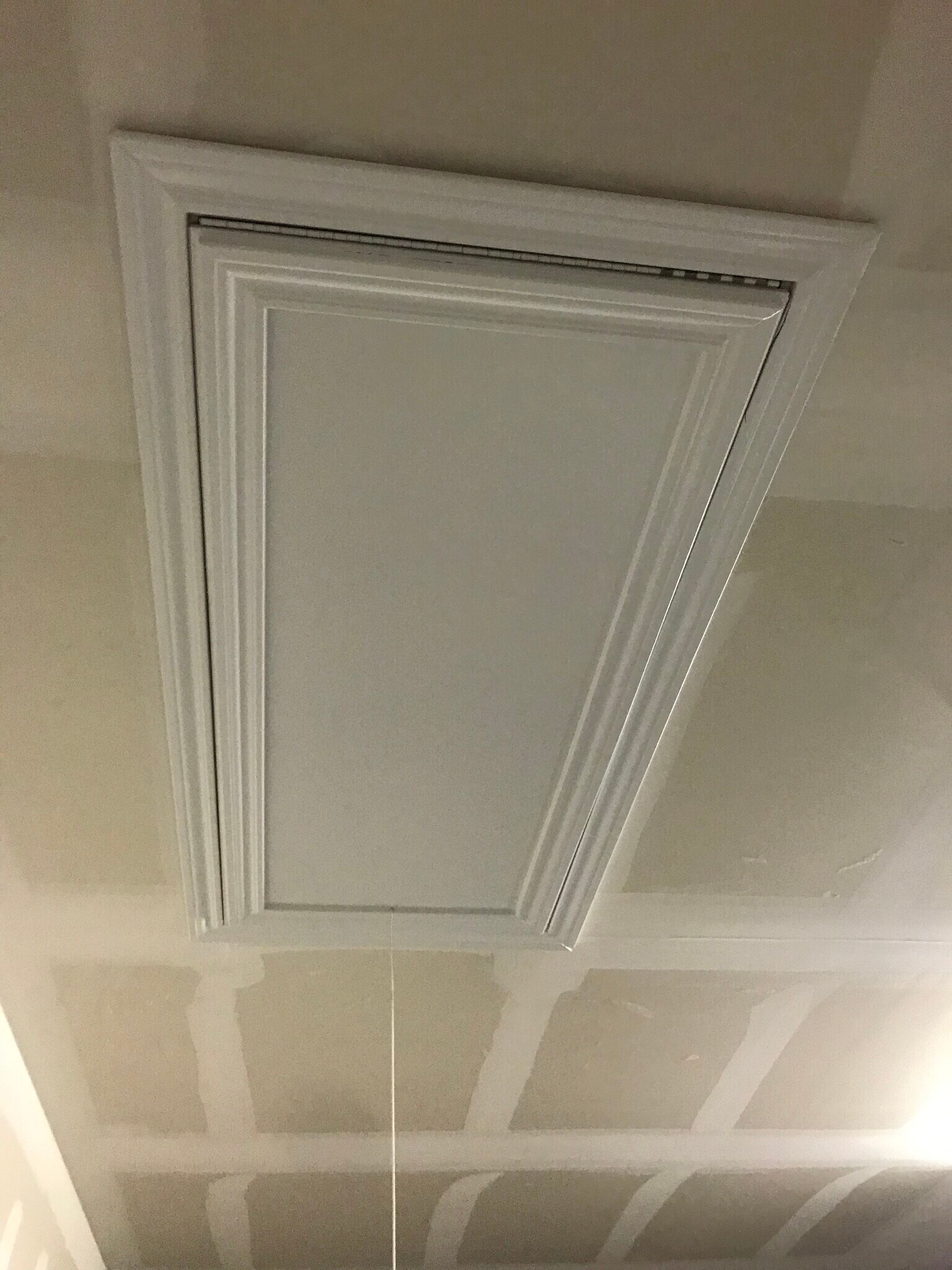 Storage Attic located in the garage. - 1313 Eagle Ridge Trl