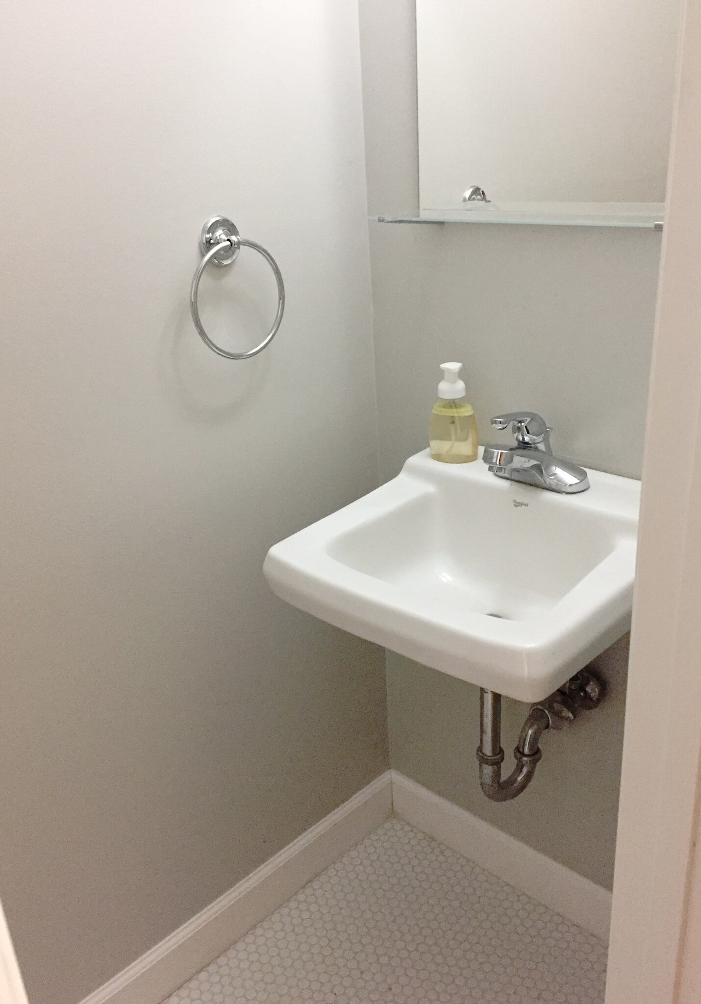 Half bathroom on main level - 506 N. Greensboro St