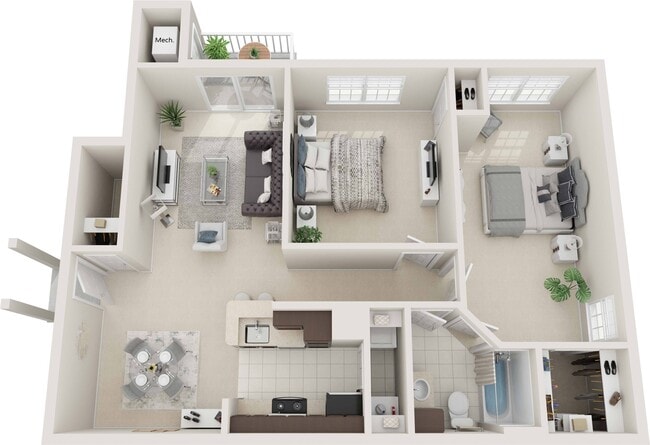 Floorplan - Orchards Apartments