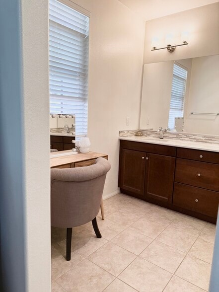 Large bathroom with enough for vanity space - 5020 Verdugo Way