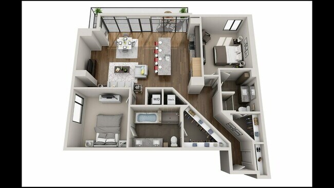 BB3 floor plan - Hayworth