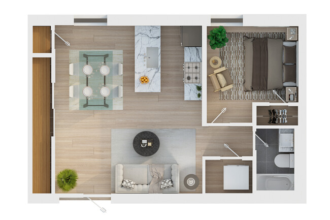 Floorplan - Colonial Flats