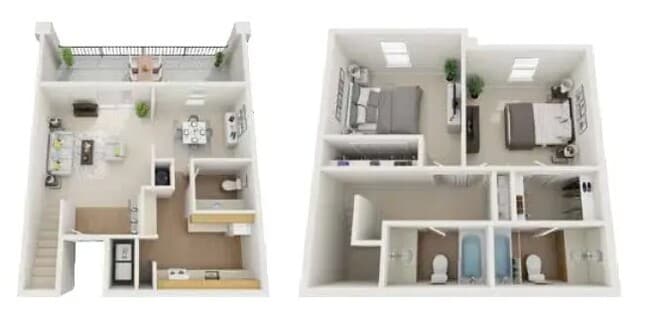 Floorplan - Mountain Place Apartments