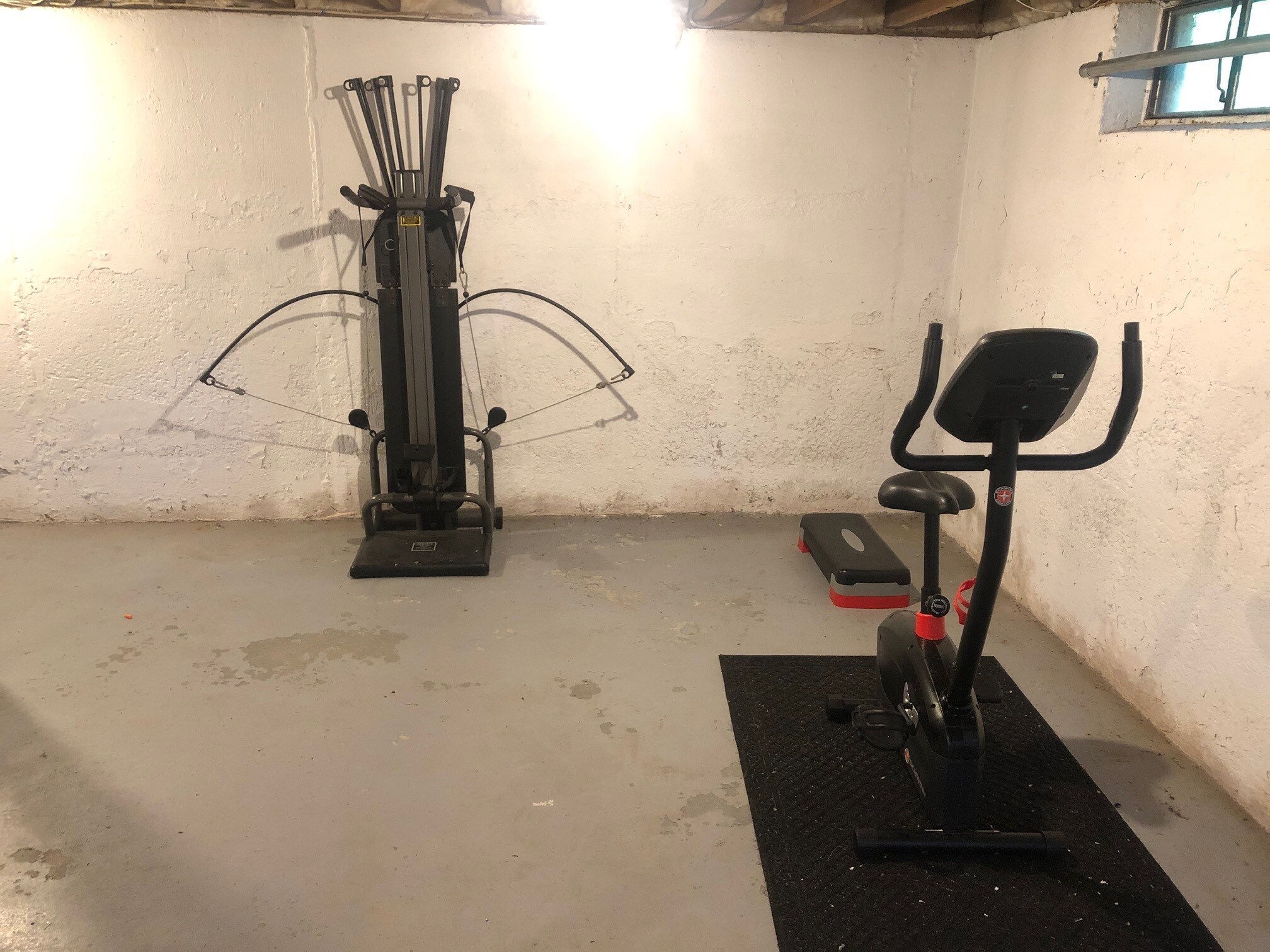 Basement w/ exercise Equip - 80 Klarman Dr