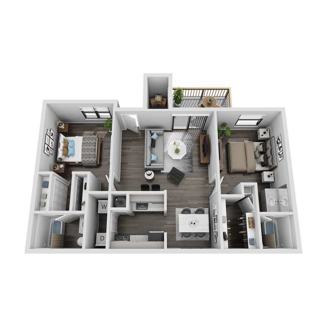 Floorplan - Lakes at 408