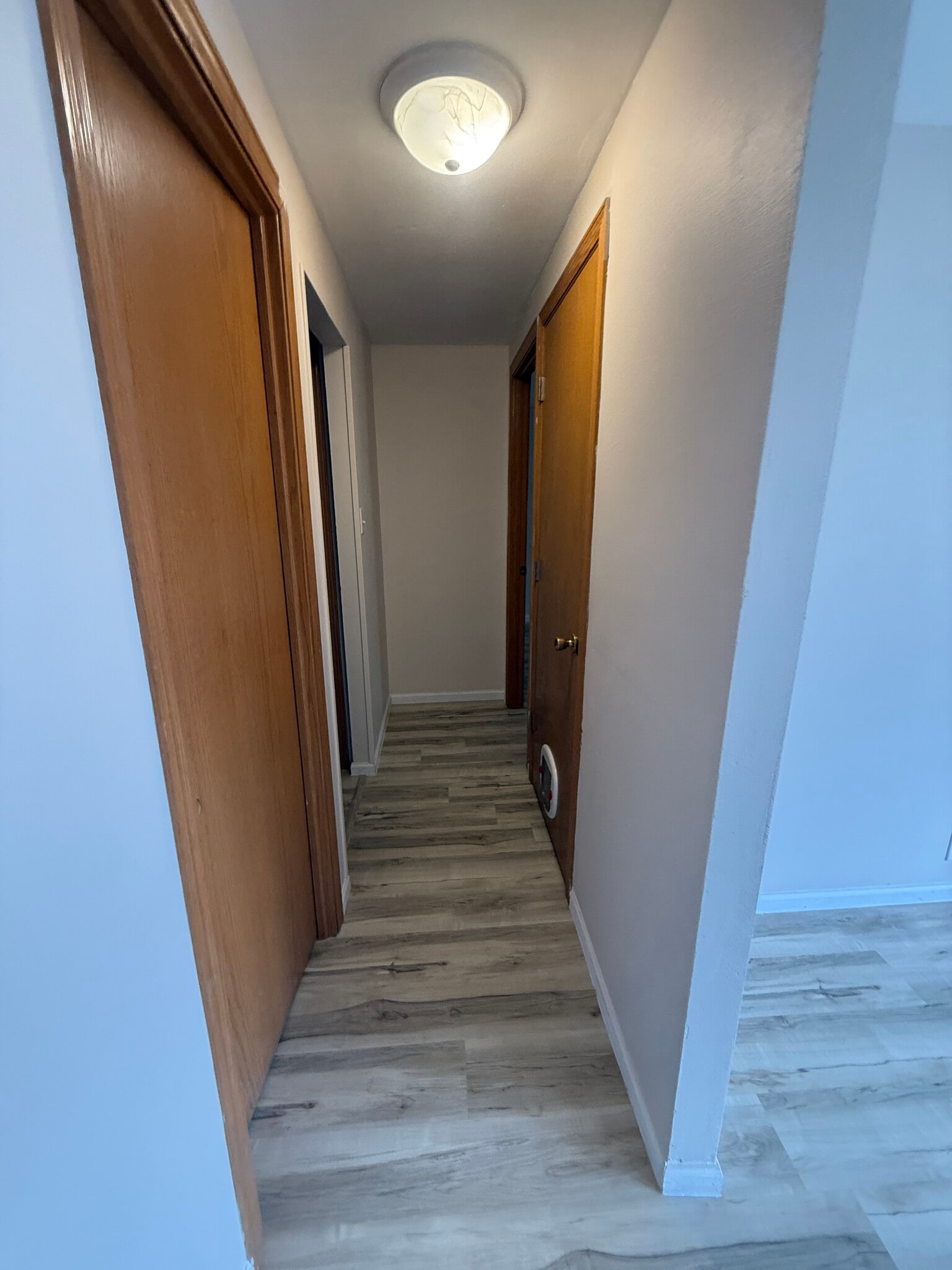 hallway to the bedrooms - 7214 W Mineral Point Rd