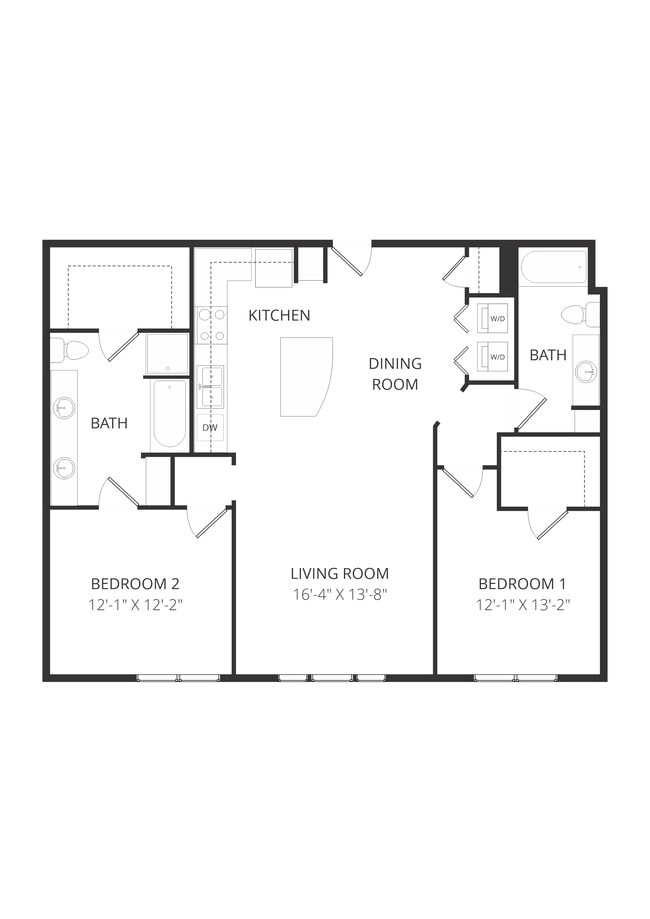 Floorplan - Lofts at Watters Creek Apartments