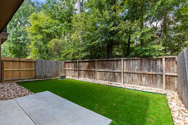 Low Maintenance backyard with turf - 14 Cheswood Manor Dr