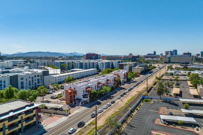 Aerial Photo - El Adobe Condominiums