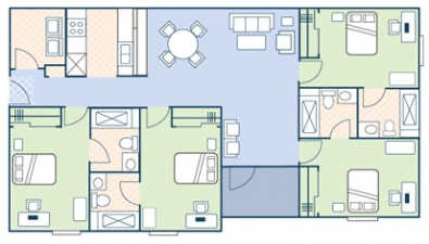 Floor Plan All Units - Campus Walk