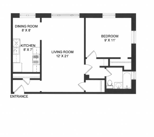 Floorplan - 1940 Sherman Ave.