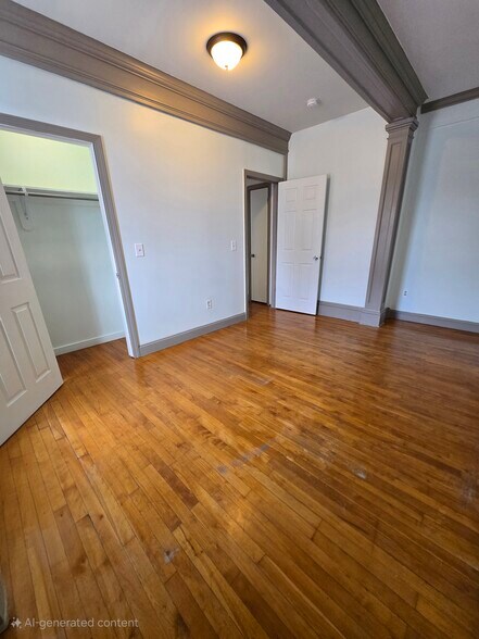 Bedroom 1, view from far corner - 127 Pearl St