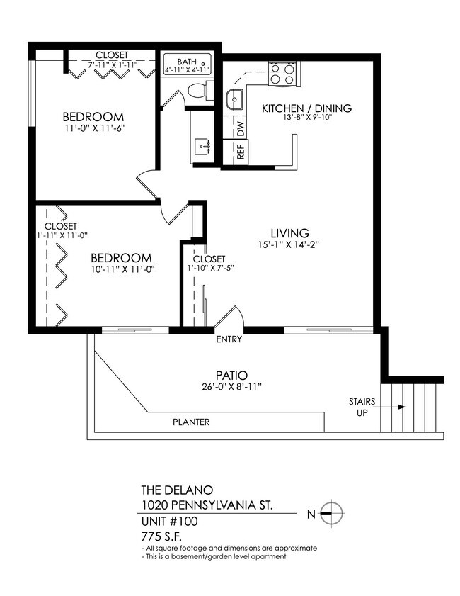 Floorplan - The Delano