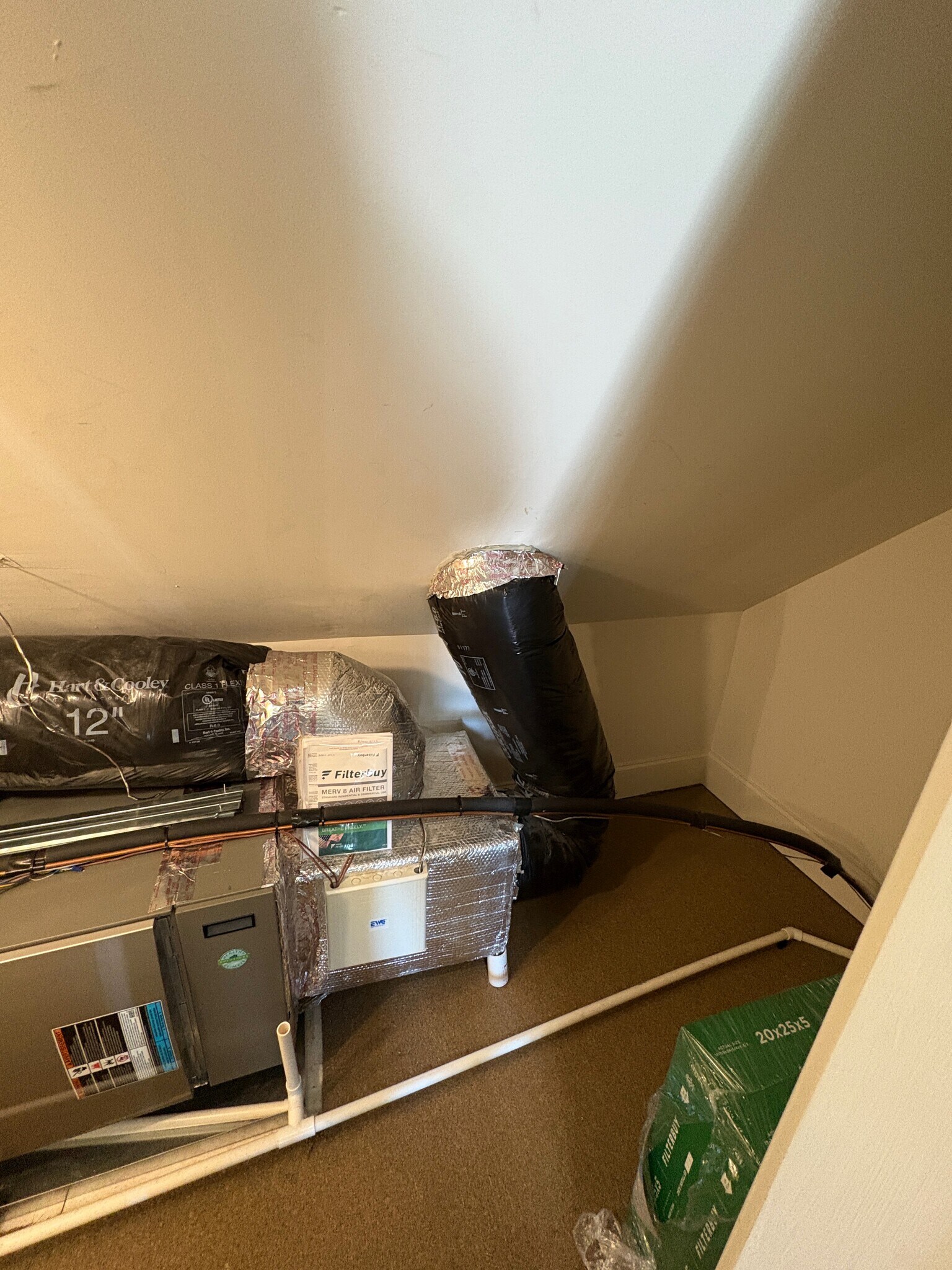 HVAC Behind Master Bedroom Closet (No Entry) - 18879 Bethpage Dr