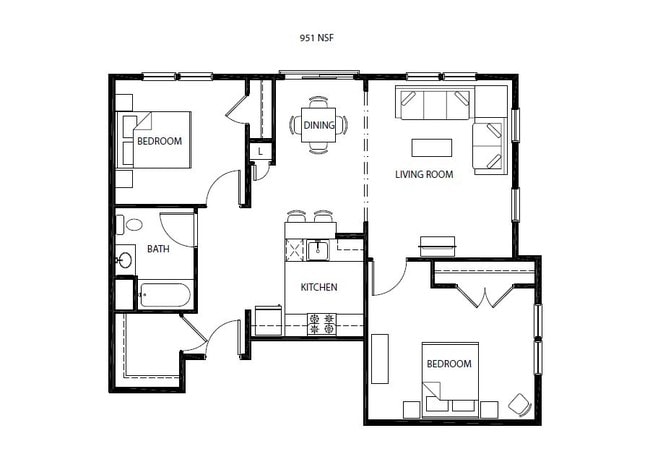 Floorplan - zBarton Commons