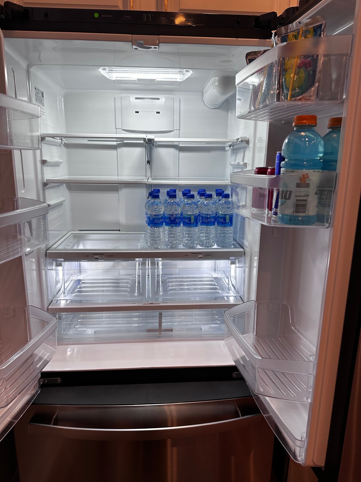 inside refrigerator - 9962 Pacific Ave