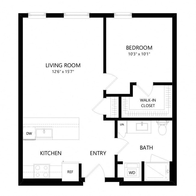 Floorplan - Windsor Queen Anne