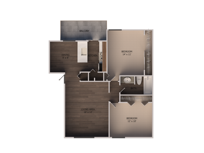 Floorplan - Barrington Hills Apartments