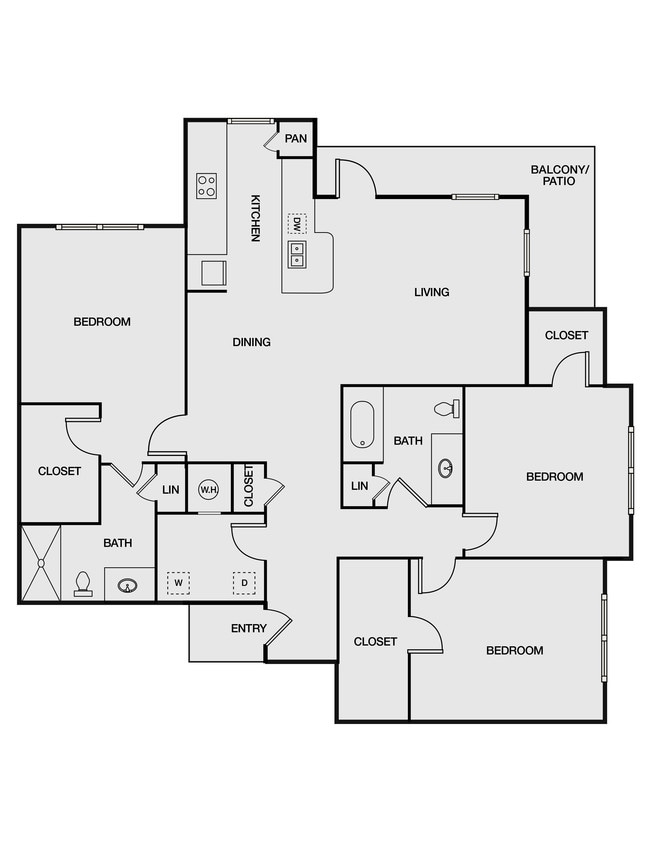 Floorplan - Atria Apartment Homes