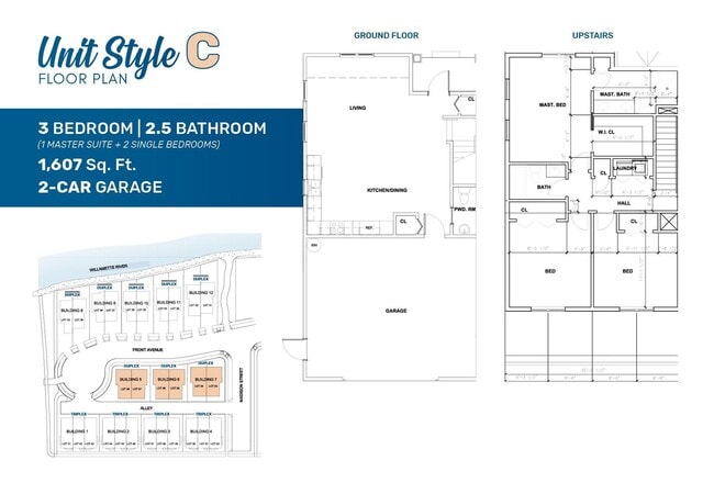 Building Photo - 3/2.5 Townhome for rent