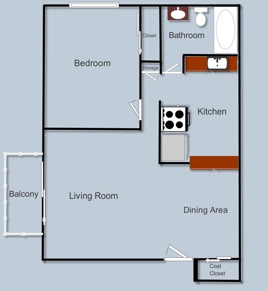 1BR/1BA - Black River Community