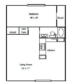 1BR/1BA - Maple Canyon Village Apartments