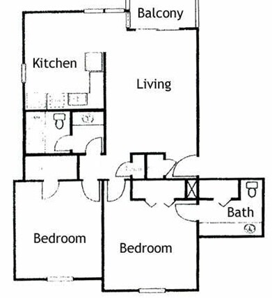 2BR/1.5BA - Coventry Park KC Apartments LLC