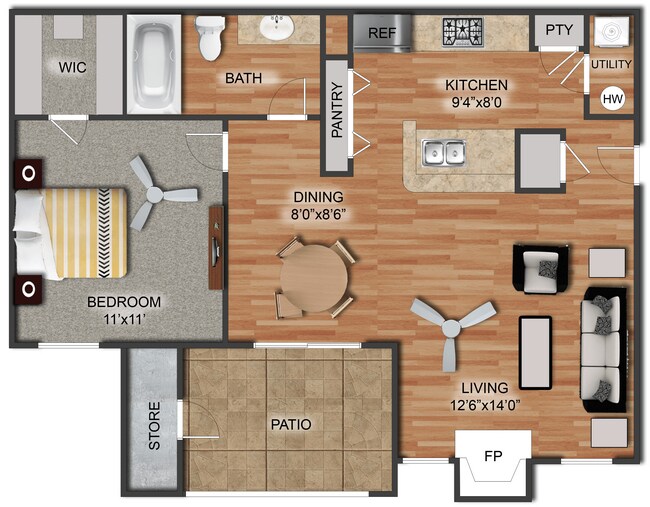 Floorplan - Southpoint Villas