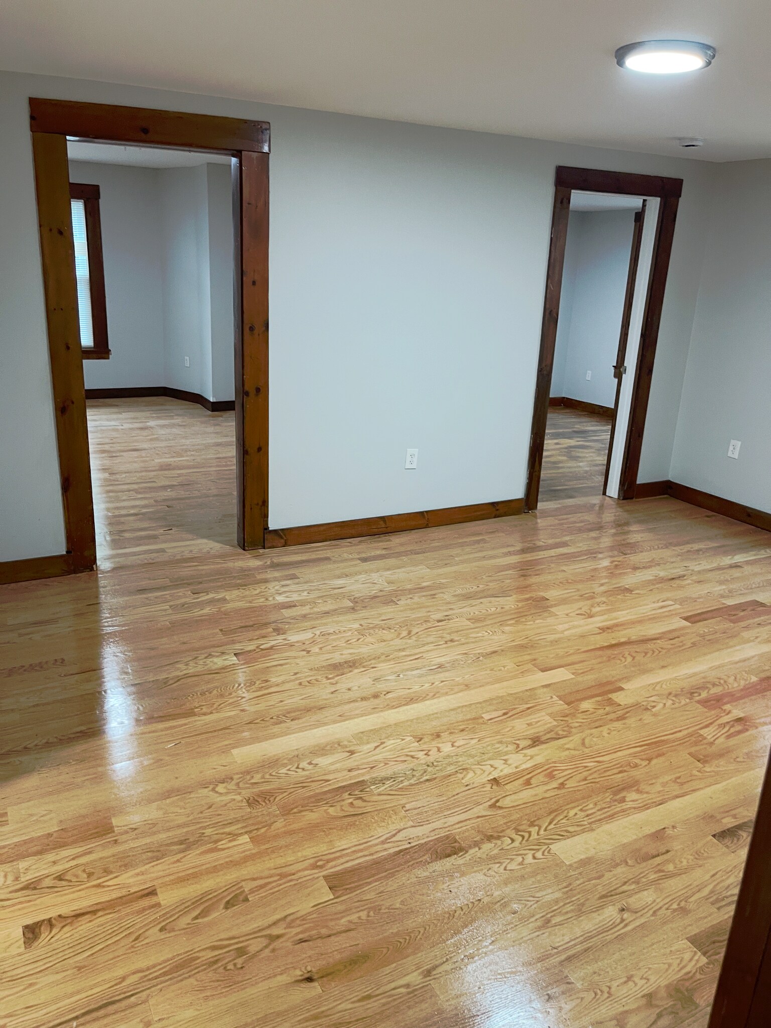 Two bedrooms outside of living room area - 12 Watson St