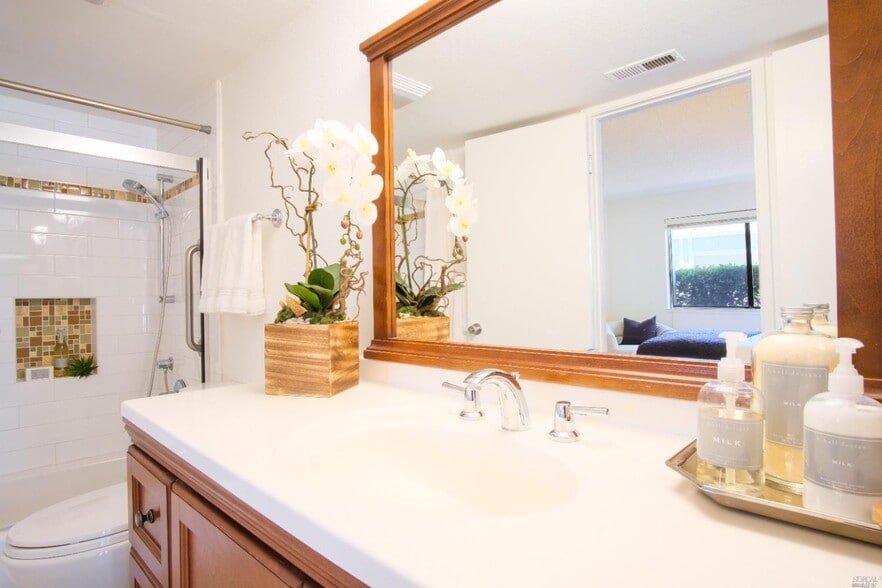 Remodeled bath area - 15 Hector Ln