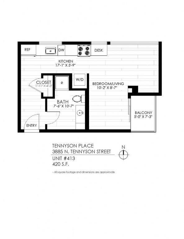 Floorplan - Tennyson Place