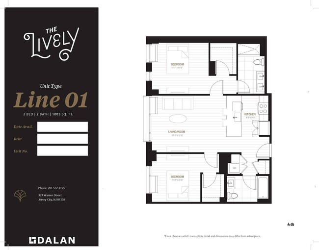 Floorplan - The Lively