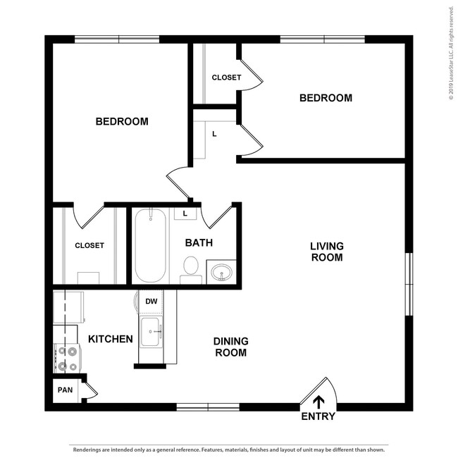 Floorplan - Loreto Apartment Homes