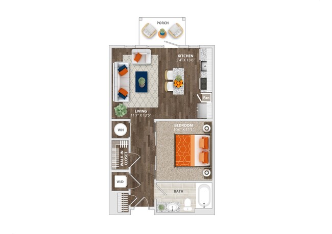 Floorplan - Trelago Apartments