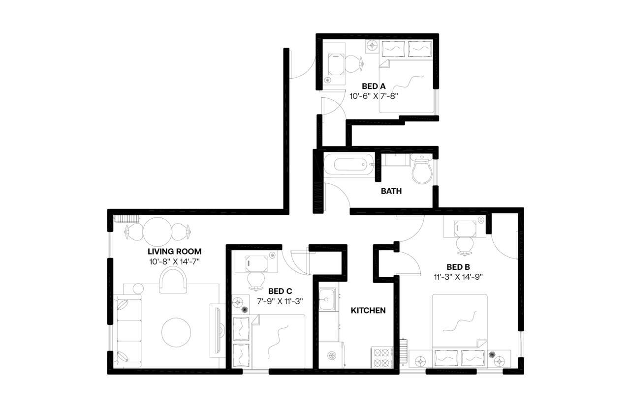 Building Photo - Room in Shared 3 bed/1 bath home in Hamilton Heights