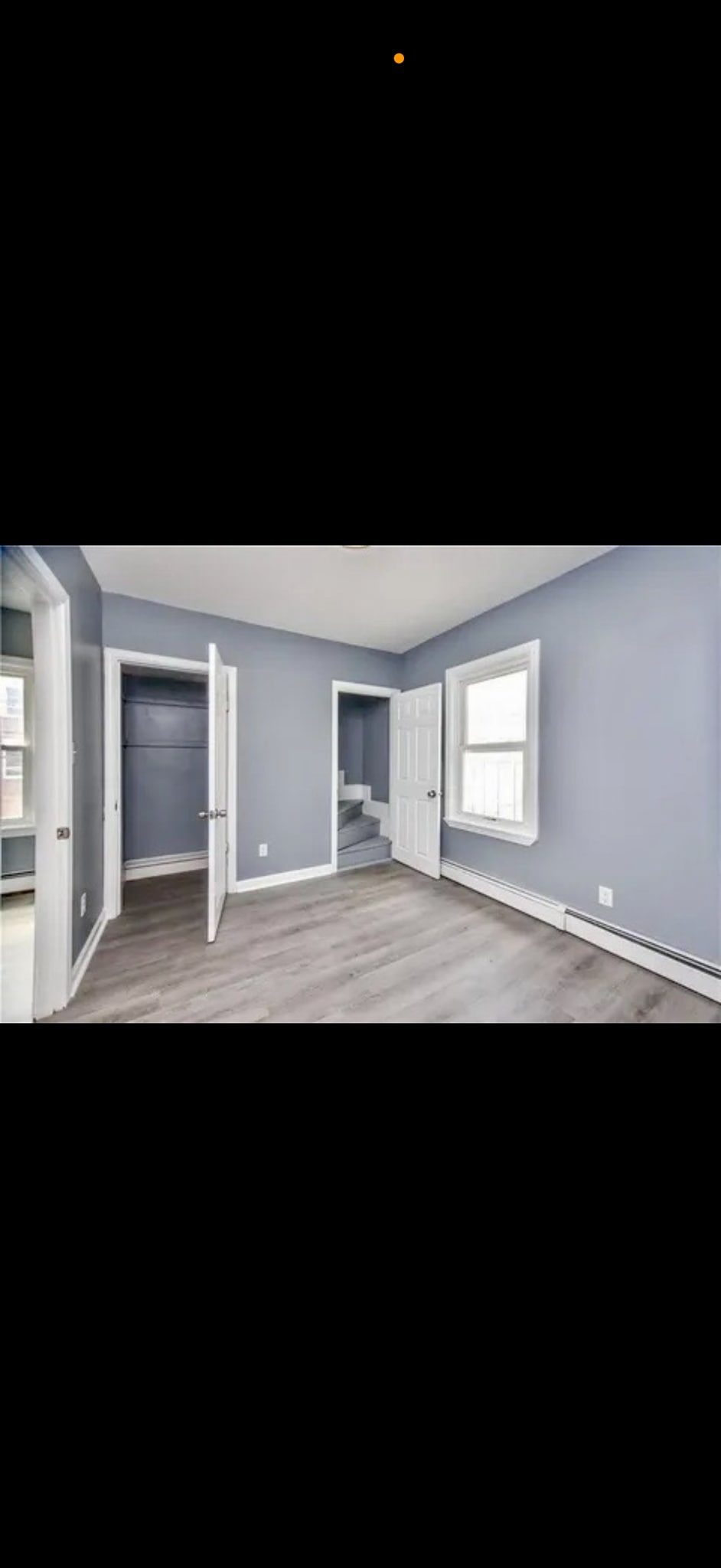 main floor bedroom entry to above floor and closet - 415 Weeden St