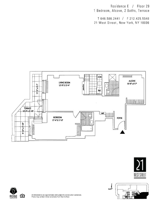 Floorplan - 21 West Street