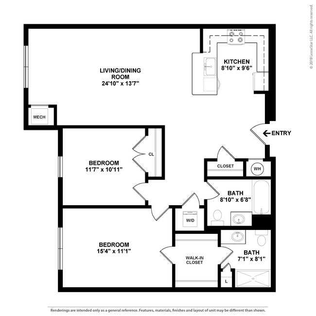 Floorplan - Snowden Creek Apartments, 62+