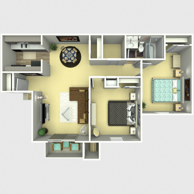 Floorplan - Strathmore Park Apartments