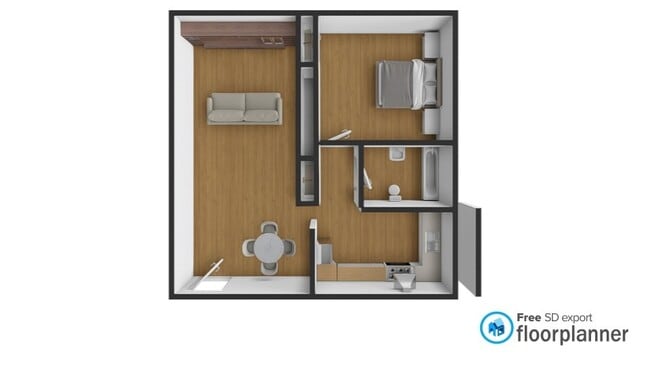 Floorplan - Lawton Apartments