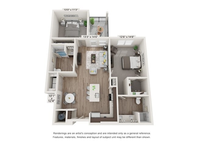 Floorplan - The Lakes at Grand Prairie 55+ Active Adult