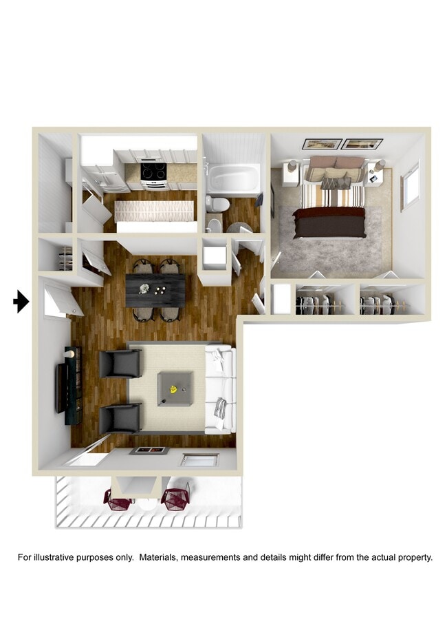 Floorplan - Lakeshore Pointe Apartment Homes