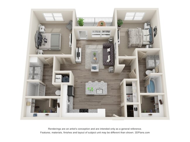 Floorplan - The Mezz at Fiddlers Green