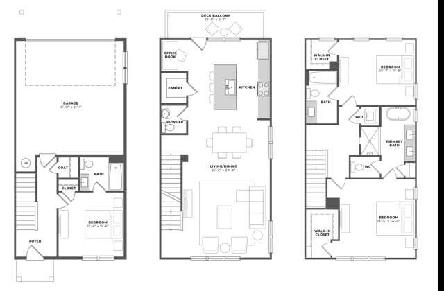 E Floorplan Image - Cardinal East Village