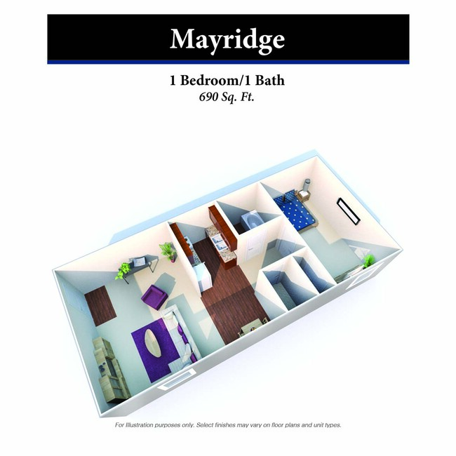 Floorplan - Mayridge/Westbrook Apartments