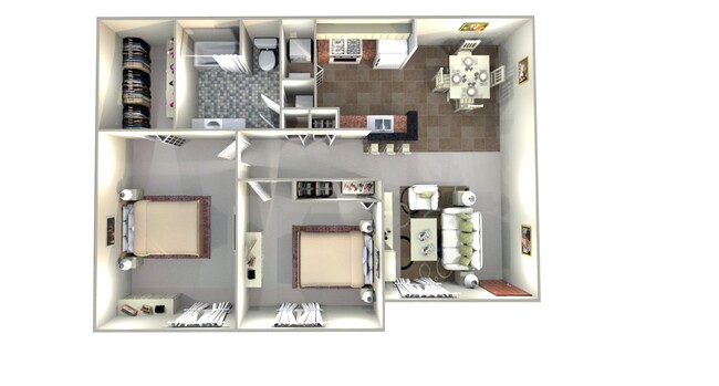 Floorplan - Baystone Apartments