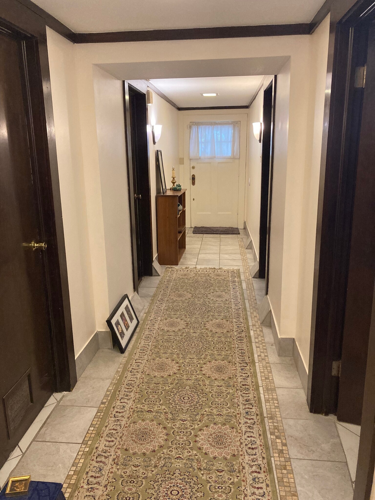 Tiled floor to Garden area - 1561 Webster St