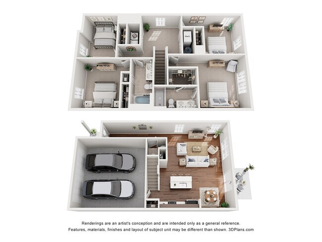 Portsmouth Floor Plan - Prairie Chase