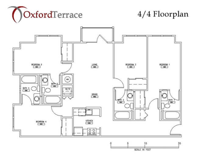 Building Photo - Oxford Terrace II: 4/4 luxury apartment just 3 blocks from UF & 1 block from Sorority Row. Now Re...