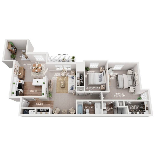 Floorplan - Woodland Valley Apartments